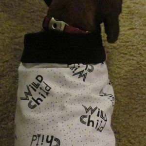 Dog Coat-Handcrafted & Adjustable-Size Large